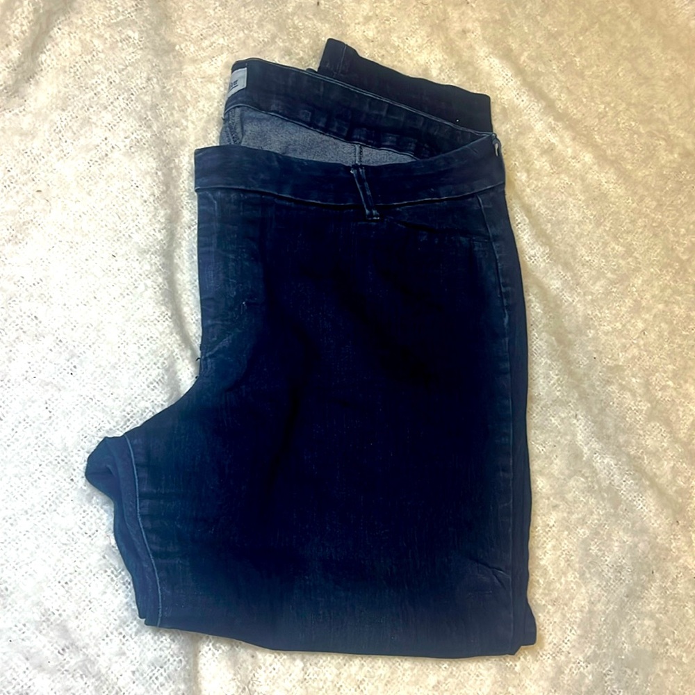 OLD NAVY THE DIVA stretch denim ankle pants Size 18